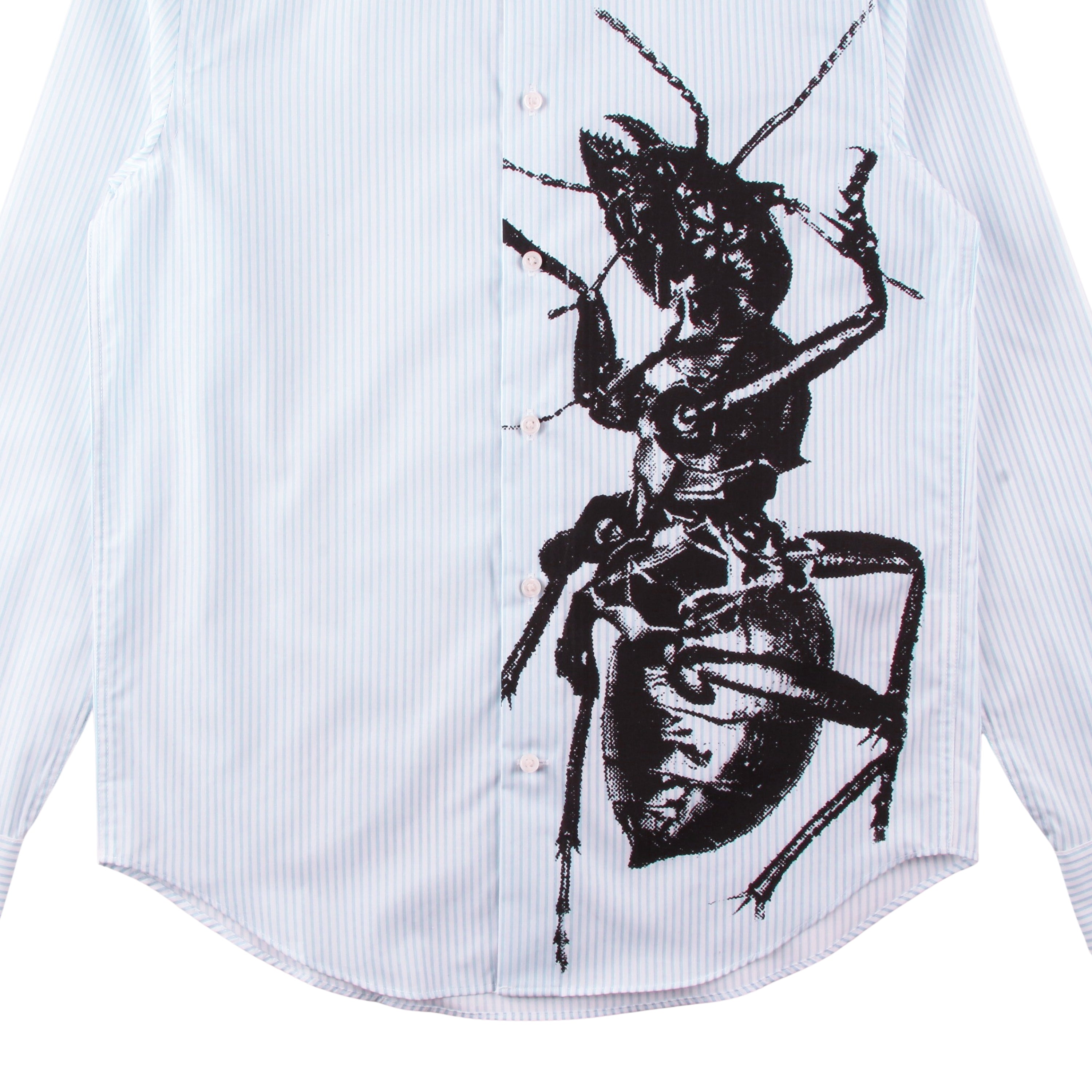 ANT"I" PARODY SHIRT 【Blue stripe】