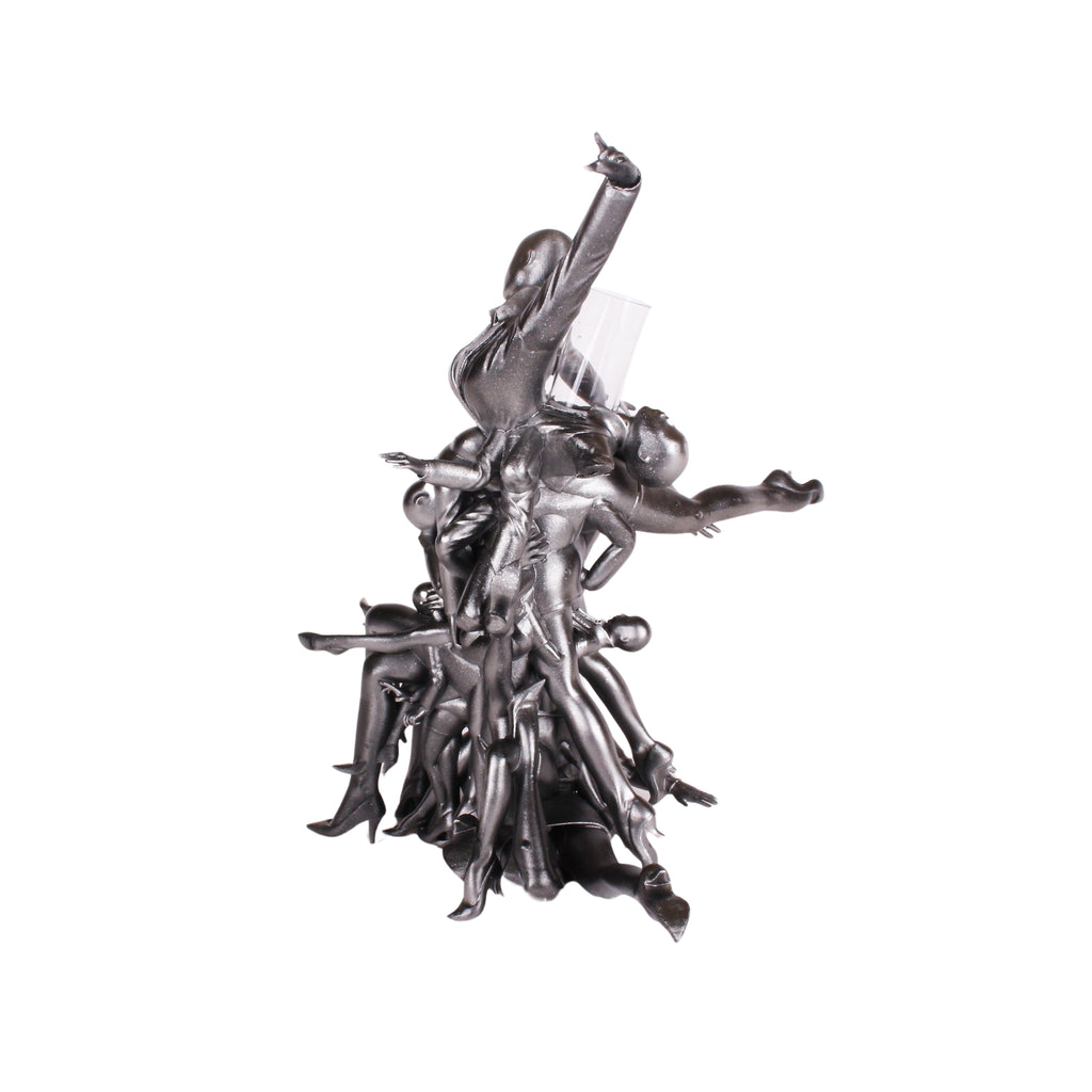 BUSINESS UNTIL GLORY FLOWER VASE