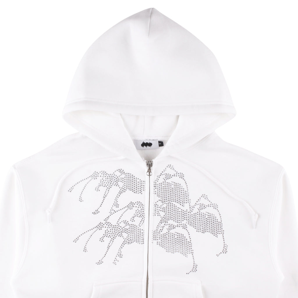 ANT"I" WORKER HOODIE【White】