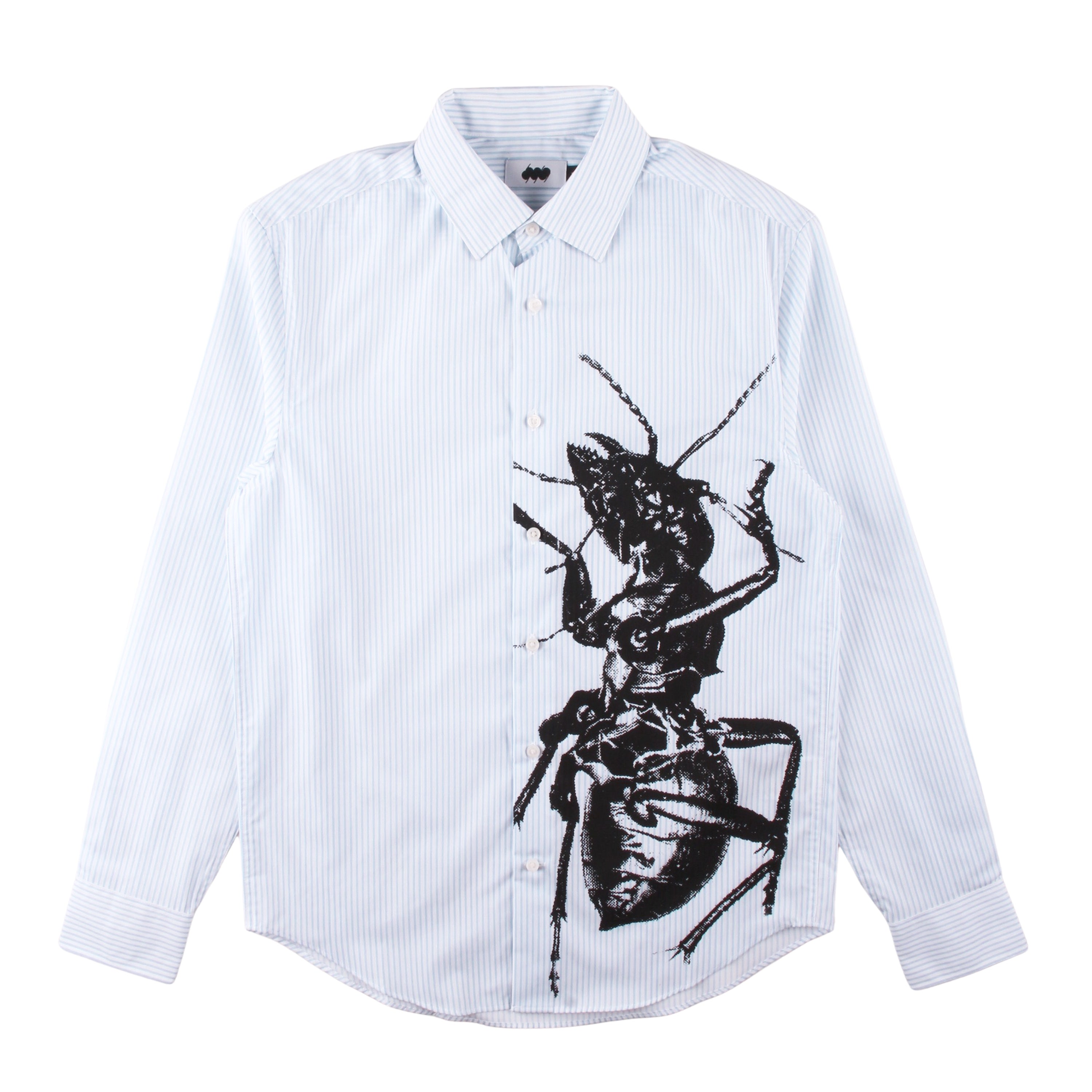 ANT"I" PARODY SHIRT 【Blue stripe】